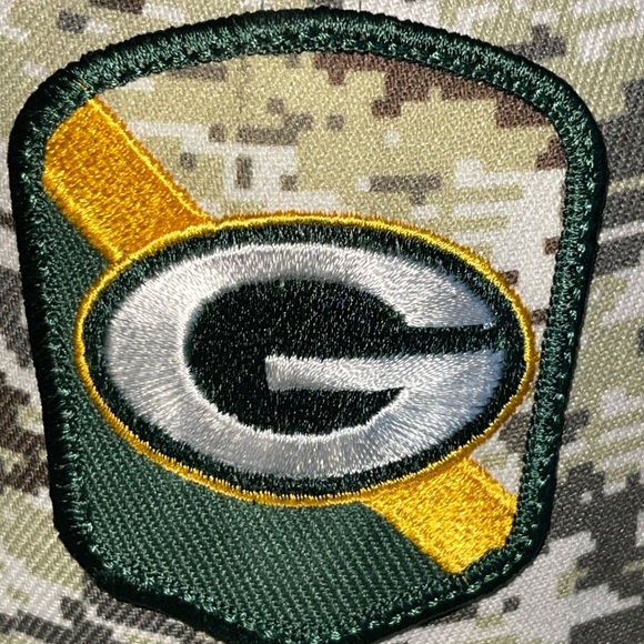 New Era Green Bay Packers 2023 Salute To Service STS Hat 9FIFTY Snapback Camo - Picture 2 of 10